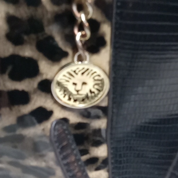 - Anne Klein alligator cheetah handbag vintage - Picture 3 of 7